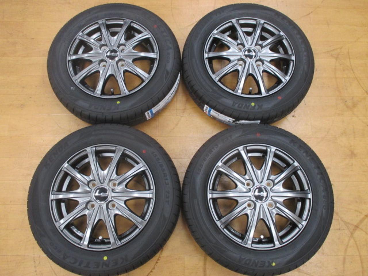 MANARAY SPORT EUROSPEED V25 Metallic gray + KENDA KR203 with new tires