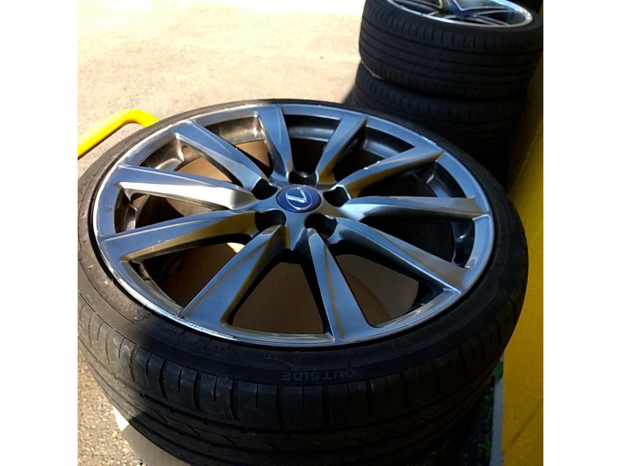 LEXUS genuine IS-F optional wheels + HIFLY HF805 225 / 35R19 + HIFLY HF805 245 / 35R19