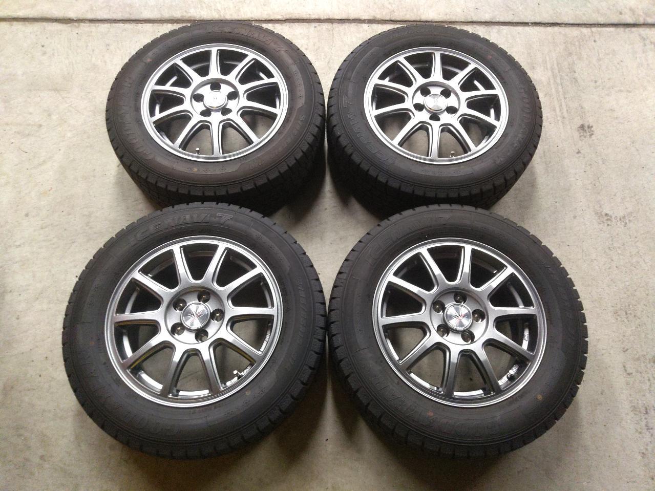 BADX LOXARNY SPORT wheels + GOODYEAR ICE NAVI ICE NAVI 7 195 / 65R15 91Q