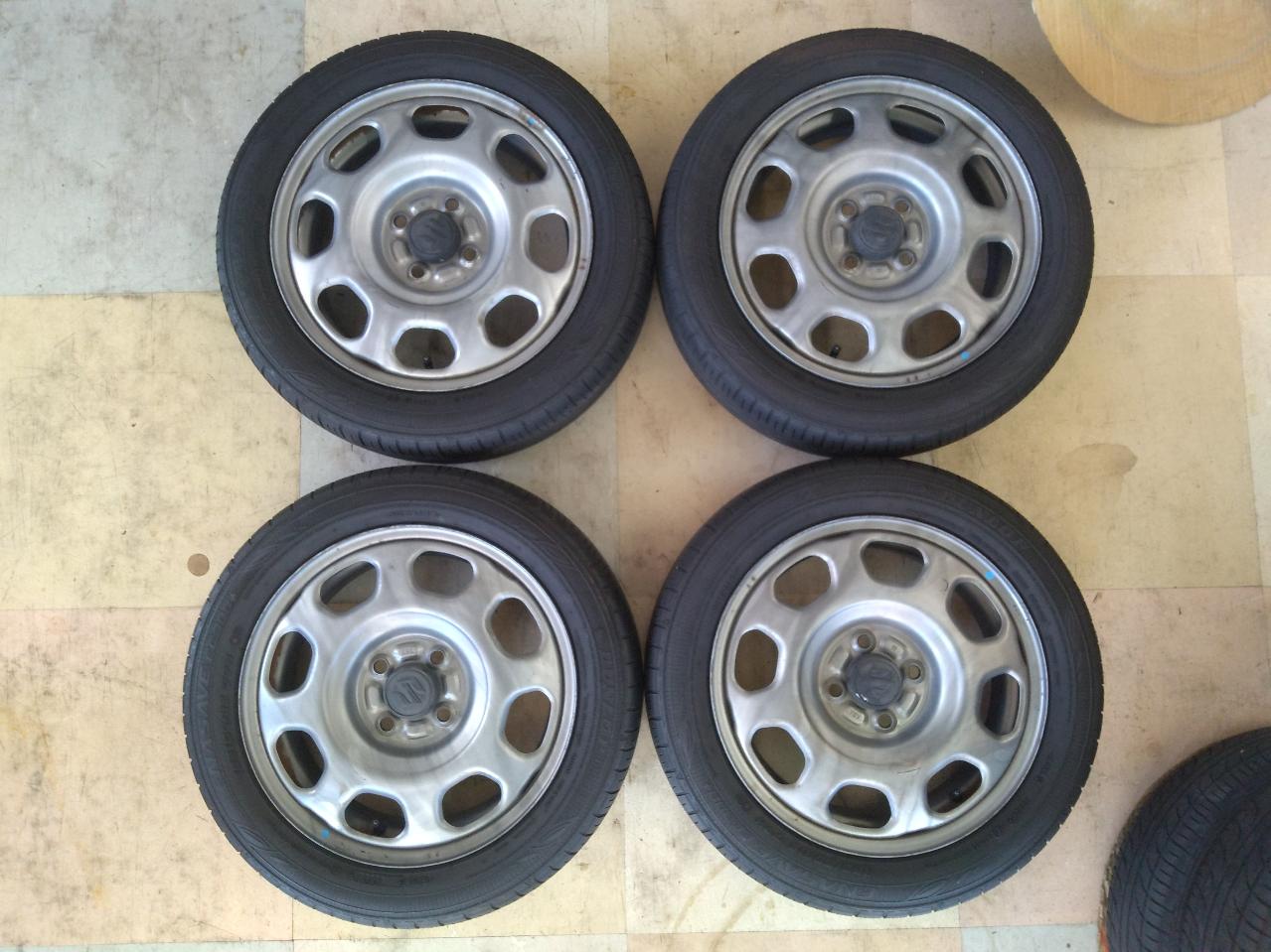 Suzuki genuine Hustler / MR31S · MR41S Wheel + DUNLOP DUNLOP ENASAVE EC300 + 165 / 60R15 77H