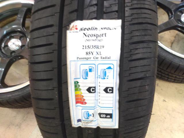 ☆86/BRZ プリウス/カローラ☆ TANABE(タナベ)  REINER type6R type-6R  + NEOLIN NEOSPORT 215/35R19 85Y XL