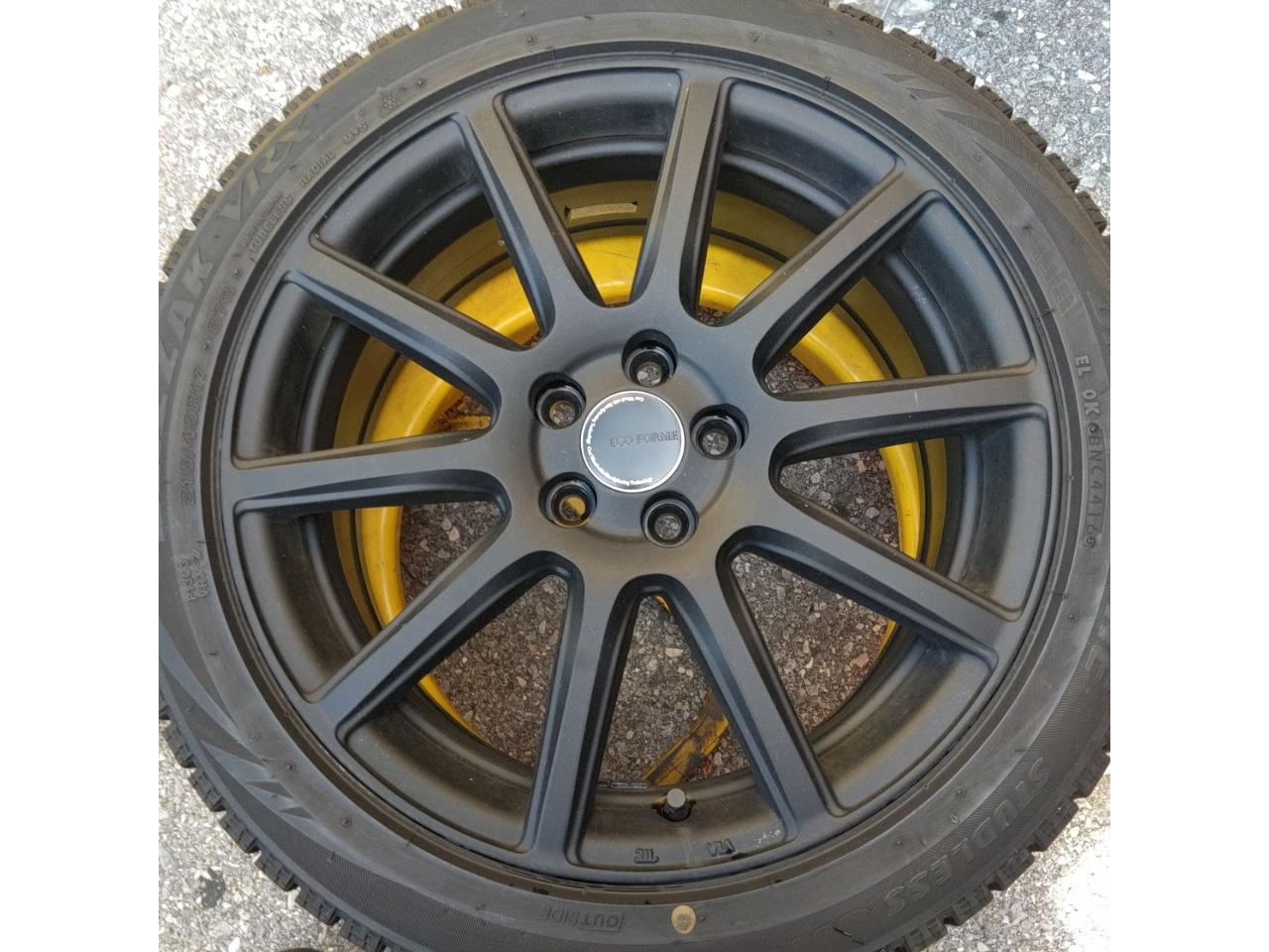 Wheel ECO FORME 17 inches Matt black