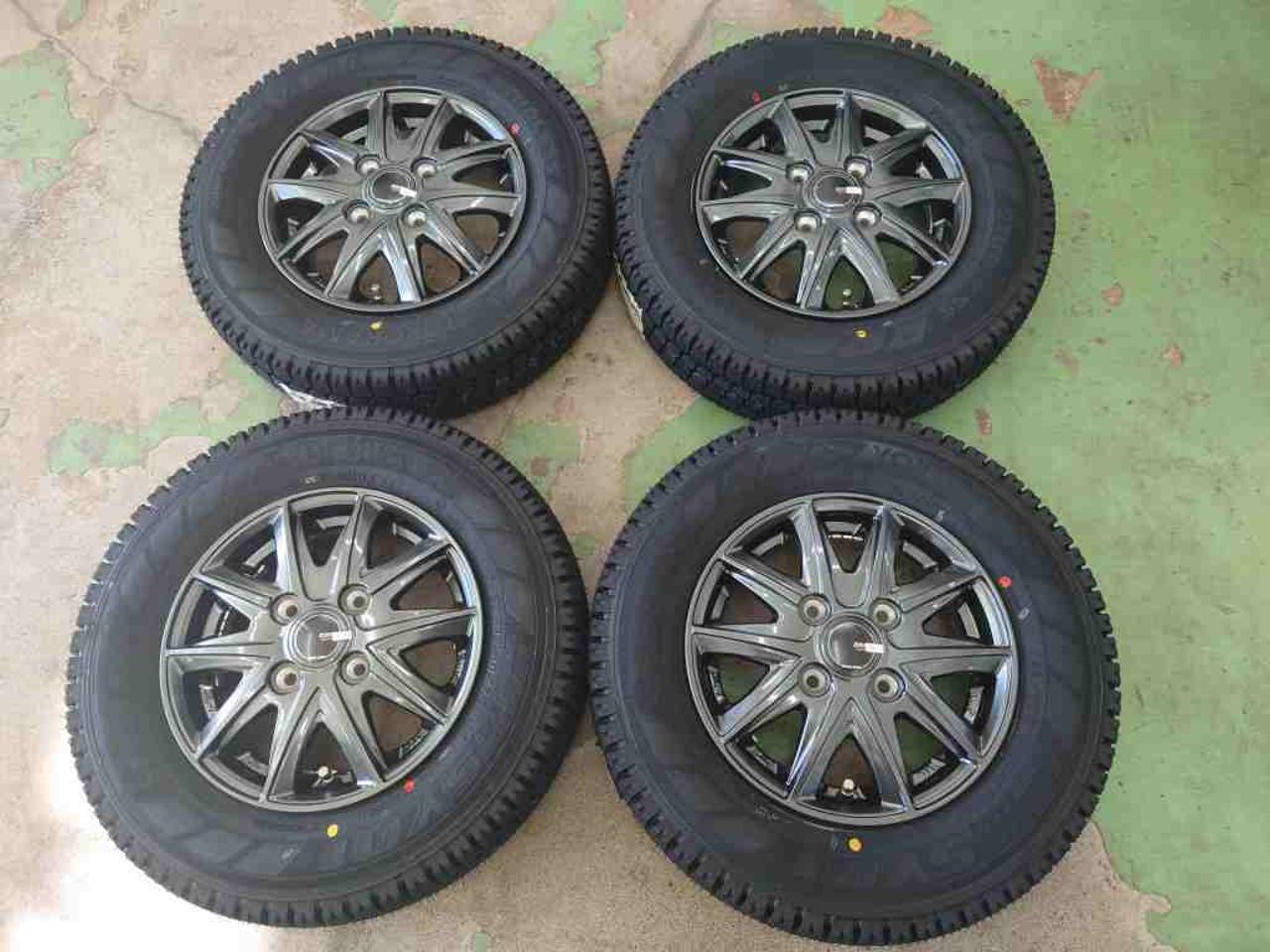 JAPAN SANYO ZACK SPORT FT + YOKOHAMA SY01 145 / 80R12 78 / 80N LT 4 pieces set