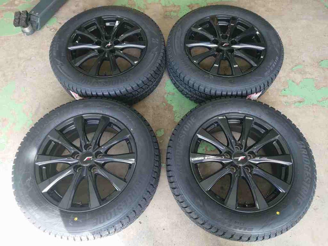 2026 tires! Lehrmeister LF-IZORA II + BRIDGESTONE BLIZZAK DM-V3 225 / 60R18 120-5H 4 pieces set