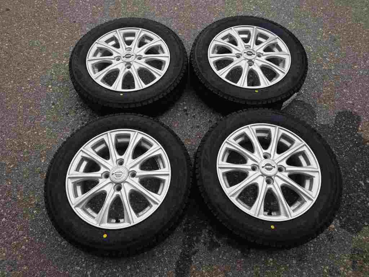 Weds wheels with 2026 tires JOKER + BRIDGESTONE BLIZZAK VRX3 155 / 65R14 100-4H 4 pieces set