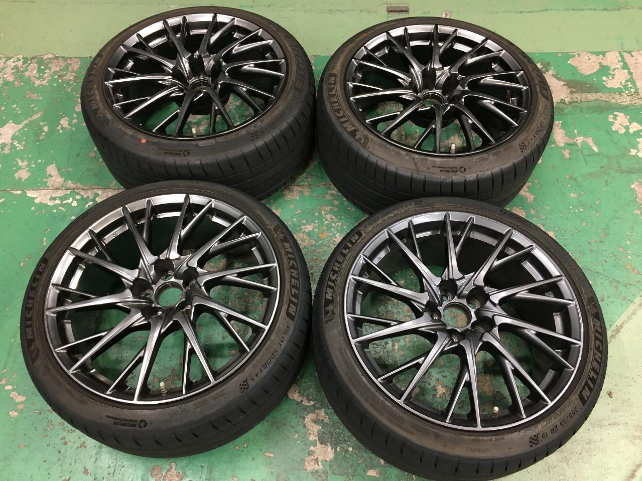 Lexus with a reason USC10 RC-F Made BBS Original wheel + MICHELIN PILOT SPORT 4S