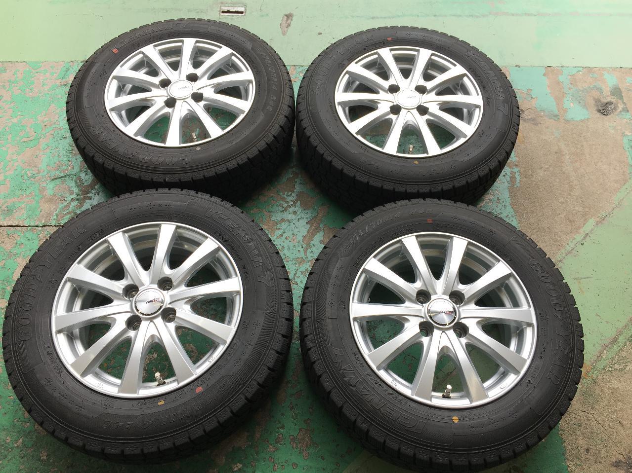 weds ravrion RS01 + GOODYEAR ICENAVI 7