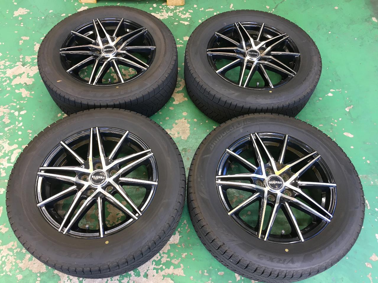 TREASURE ONE BLONKS TB01 + BRIDGESTONE BLIZZAK VRX3