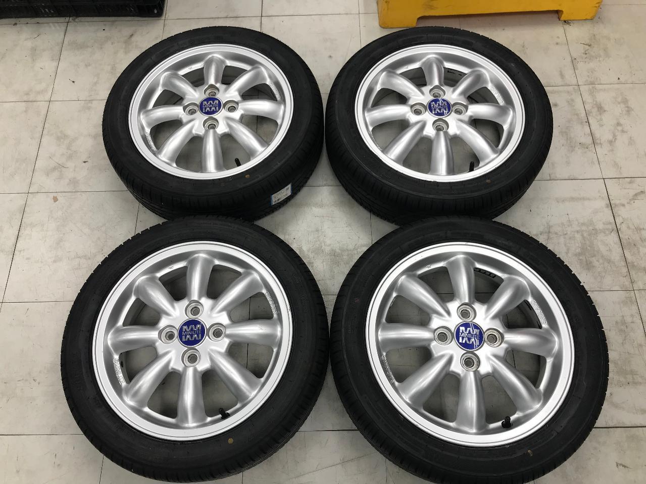 DAIHATSU Mirajino genuine option MINILITE wheel + ZEETEX ZT1000