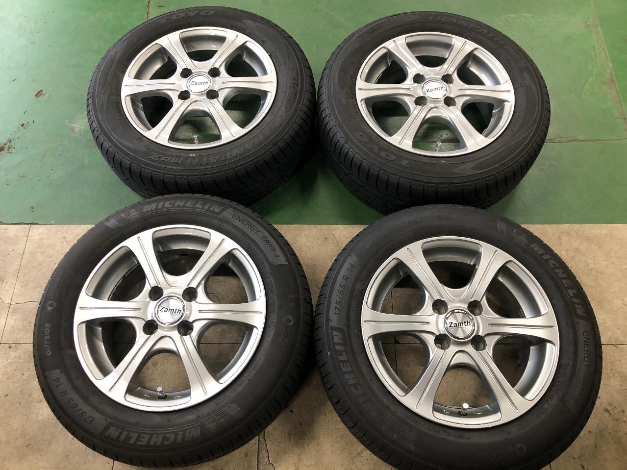 ZAMTH 6-spoke wheel + TOYO TRANAPTH mpZ + MICHELIN ENERGY SAVER