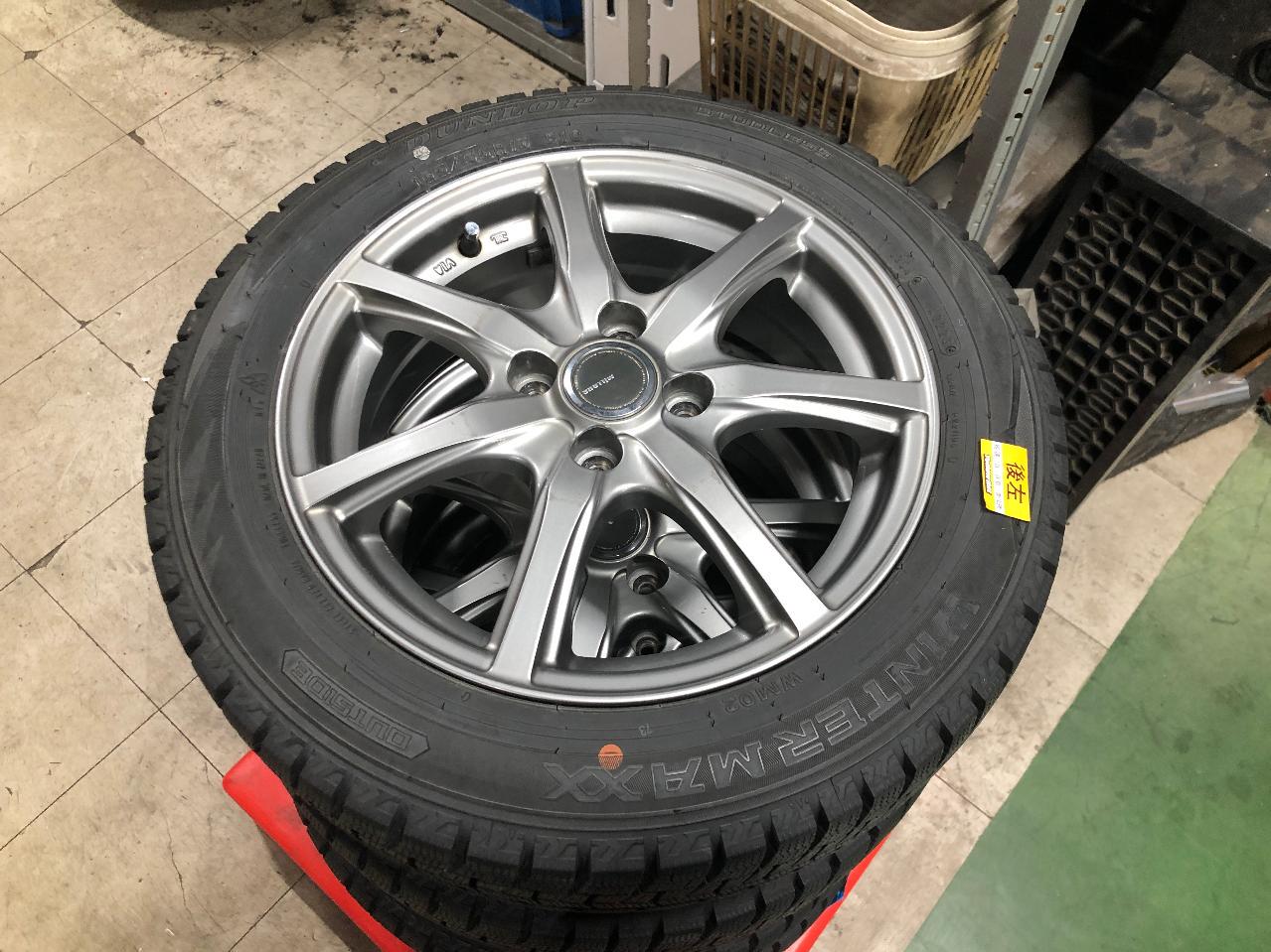 YFC MILLOUS VX + DUNLOP WINTERMAXX WM02
