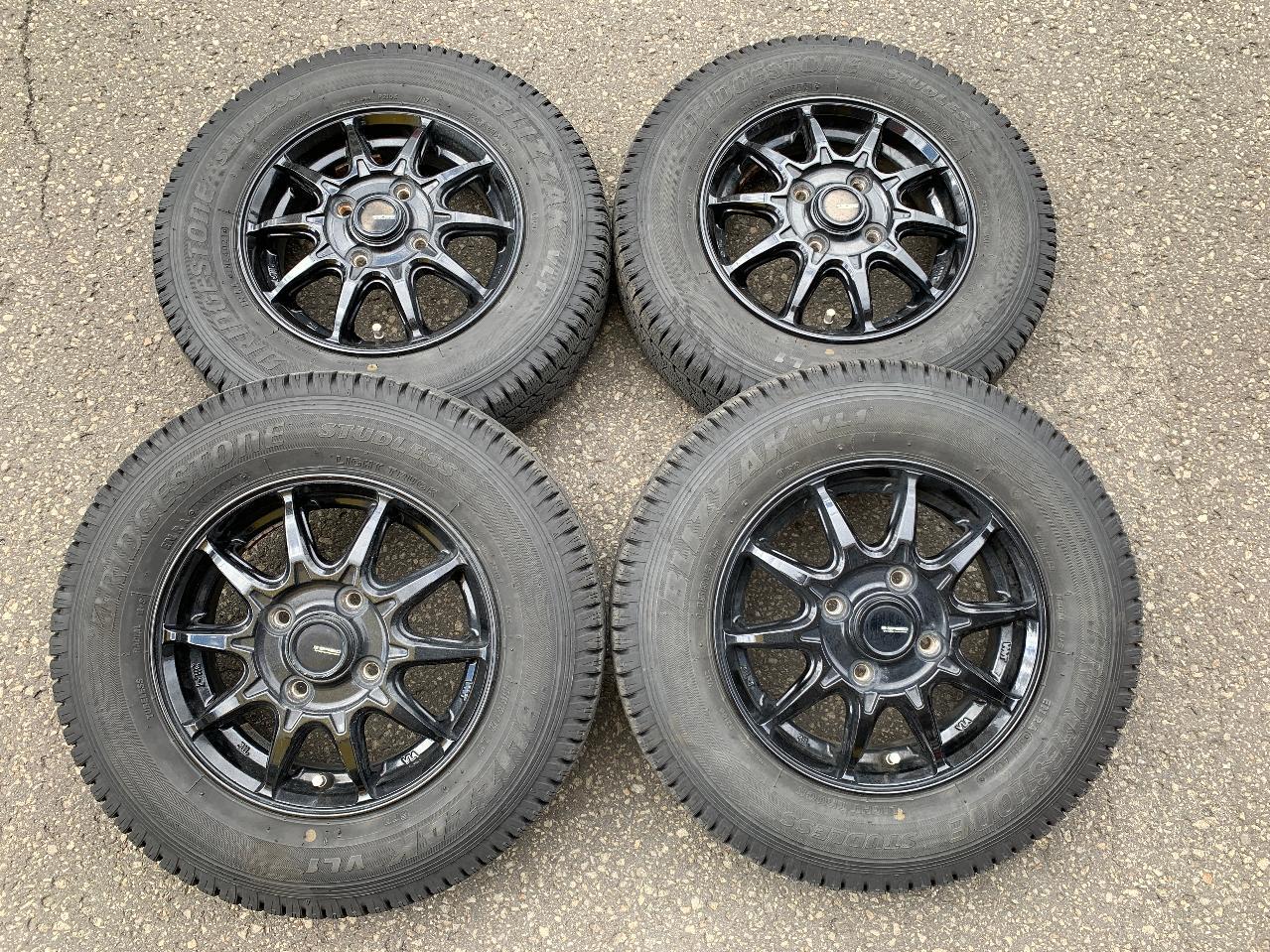 BRBRIDGESTONE BLIZZAK VL1 + HOT STUFF G.speed G-05