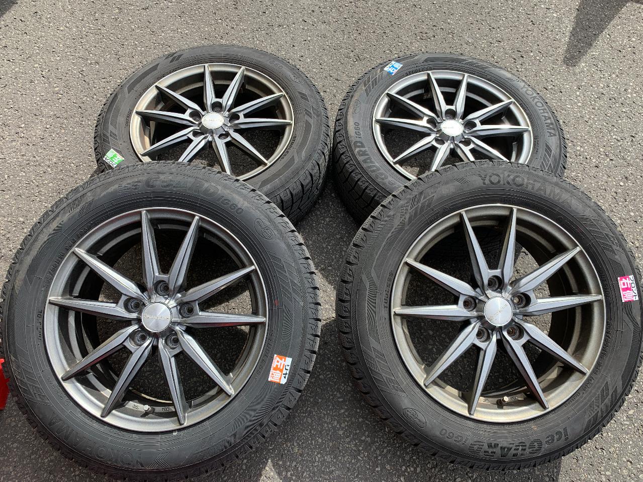 YOKOHAMA iceGUARD iG60 + TREASURE ONE Humanline HS-08