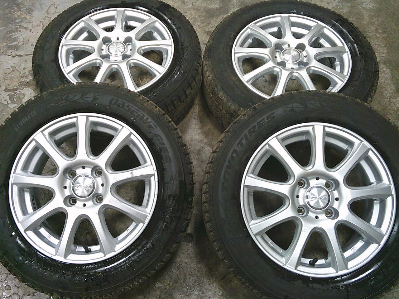 TOYO OBSERVE GIZ2 + DUNLOP DUFACT DS9