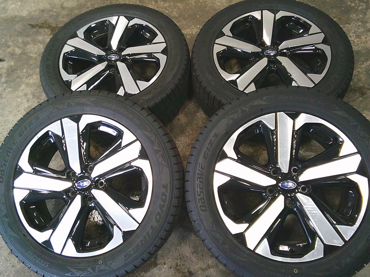 TOYO OBSERVE GIZ3 + Pleiades Crosstrek Original wheel