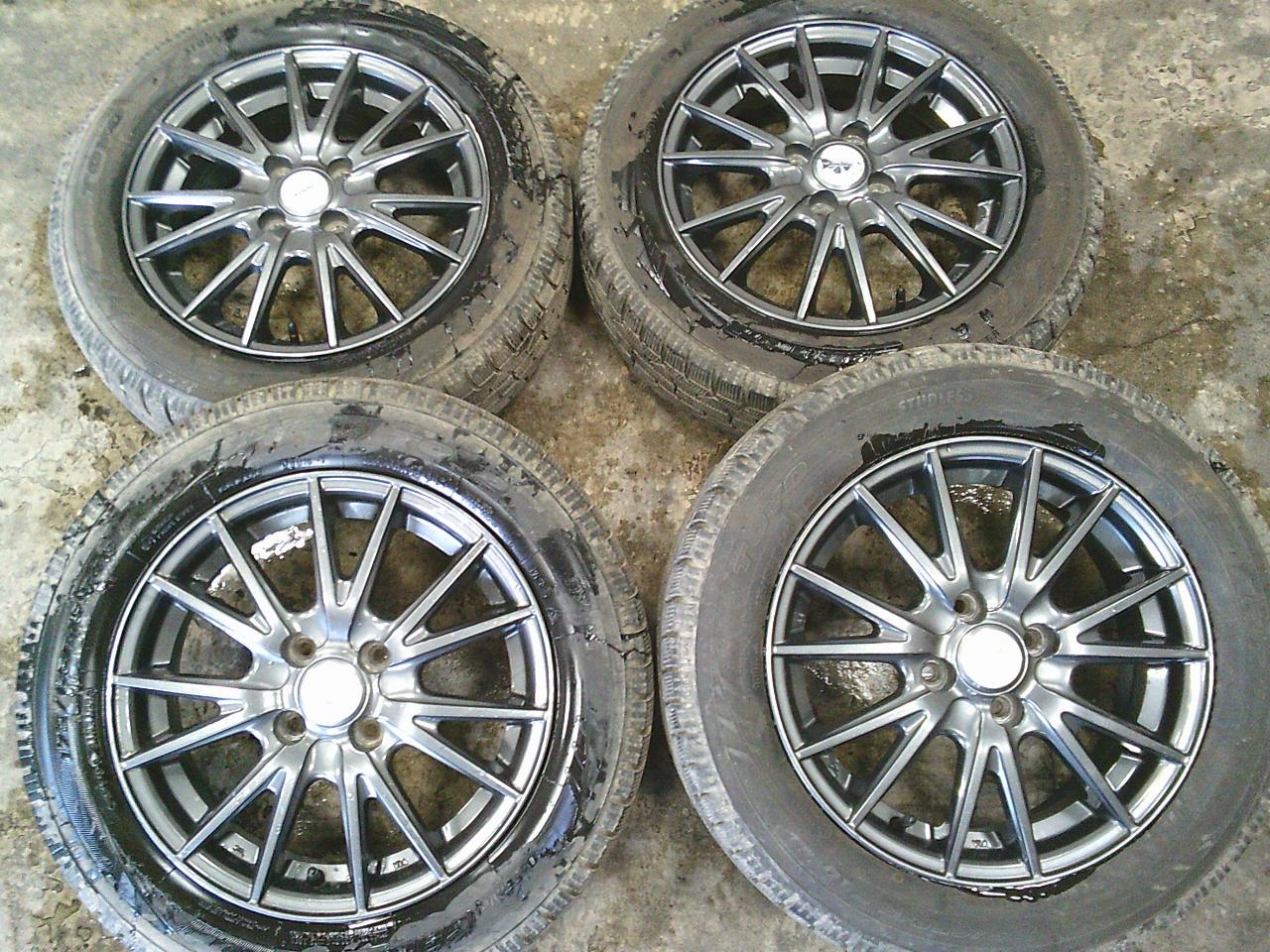 Container TOYO OBSERVE GIZ2 + weds VELVA SPORT
