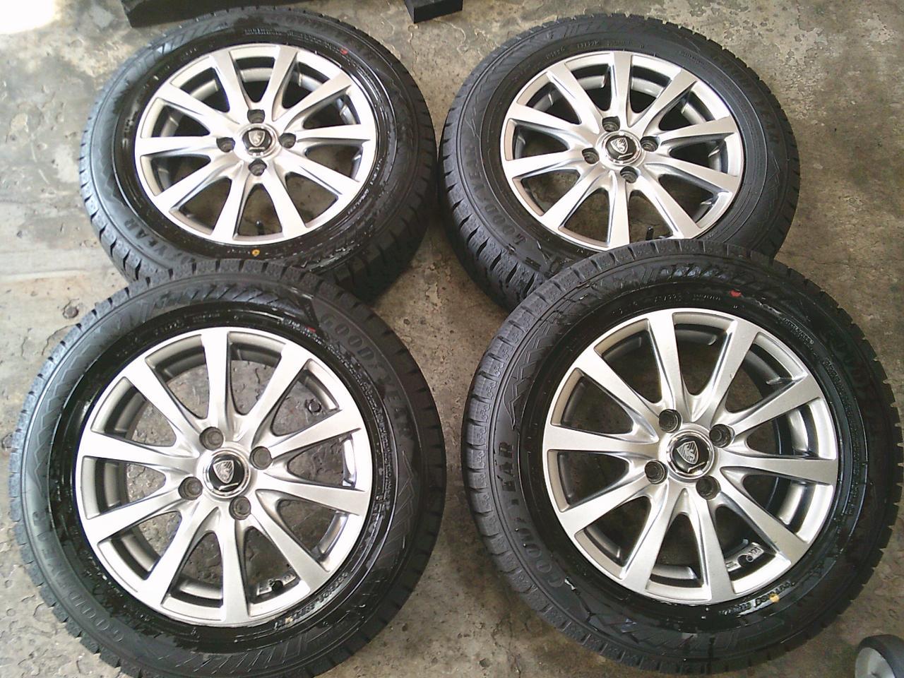 GOODYEAR ICENAVI Eight + MARUKA SERVICE MANARAY SPORT EUROSPEED G10