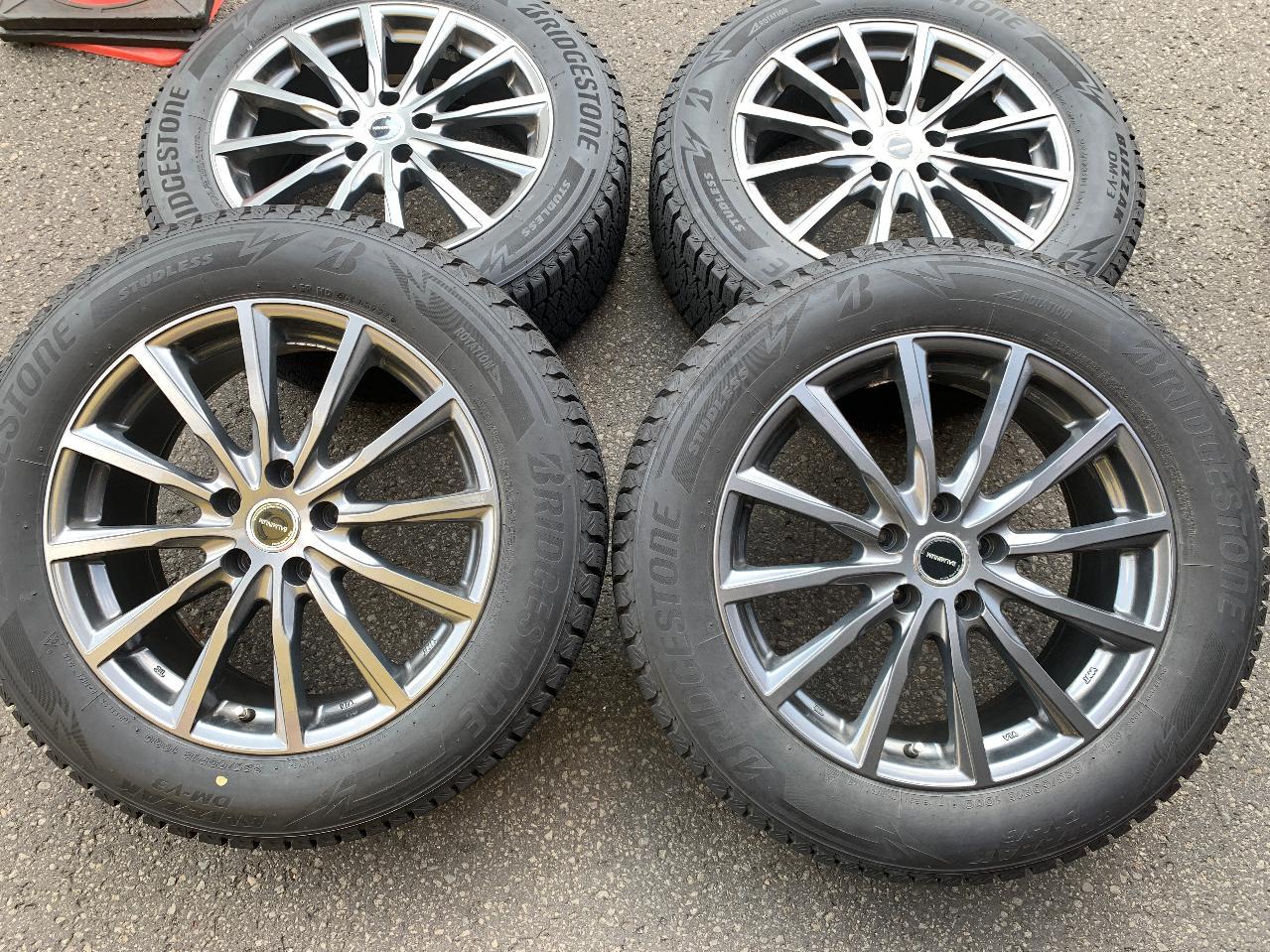 BRIDGESTONE BLIZZAK DM-V3 + BALMINUM AR12