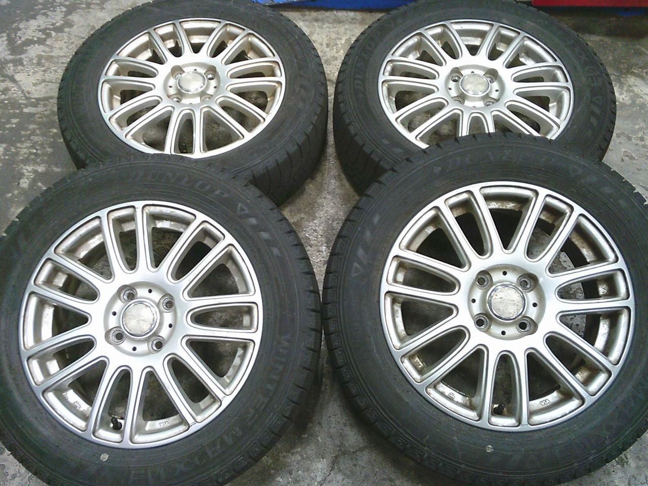 DUNLOP WINTERMAXX WM03 + WOODBELL ESPIDER