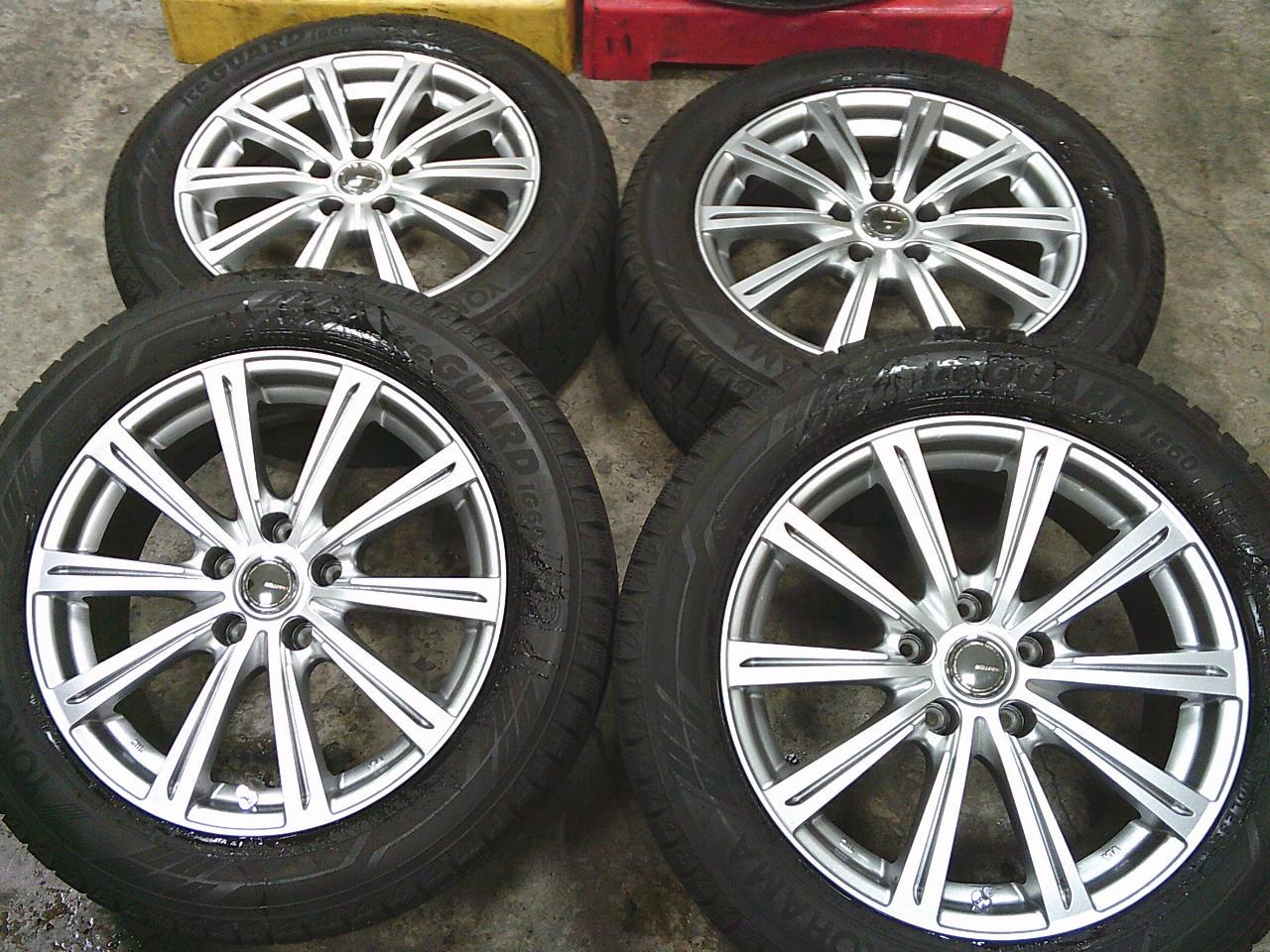 YOKOHAMA iceGUARD IG60 + YFC Millous スポークホイール