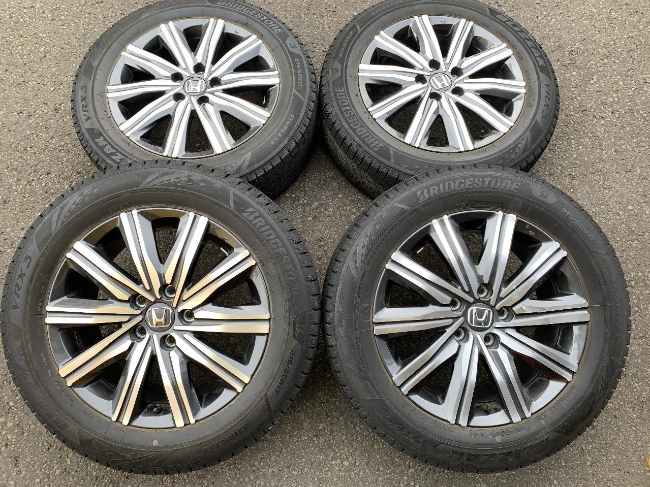 BRIDGESTONE BLIZZAK VRX3 + Honda genuine Odyssey original wheel