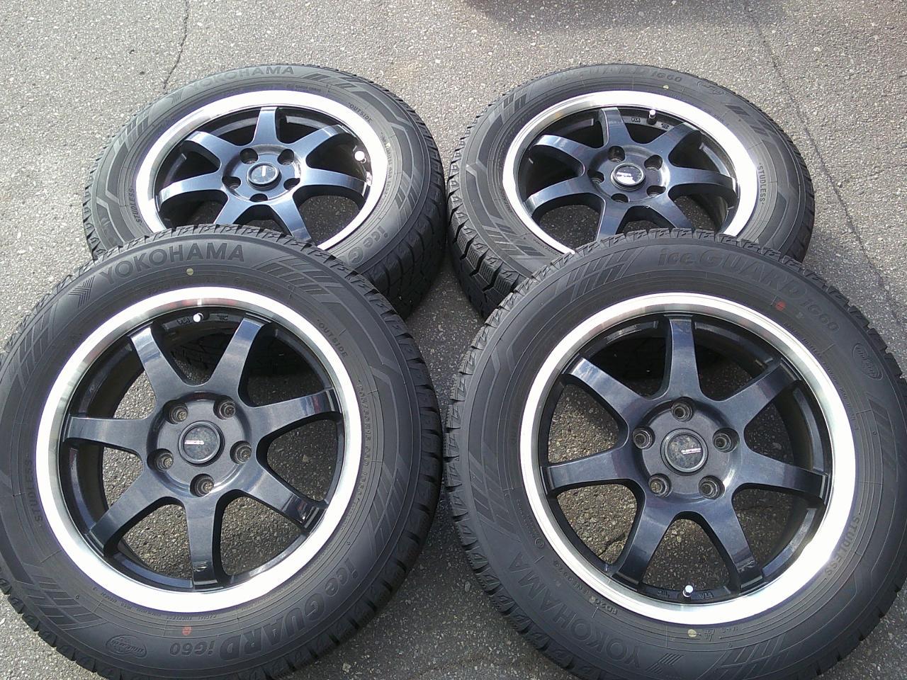 YOKOHAMA iceGUARD iG60 + HOT STUFF G.speed P-03