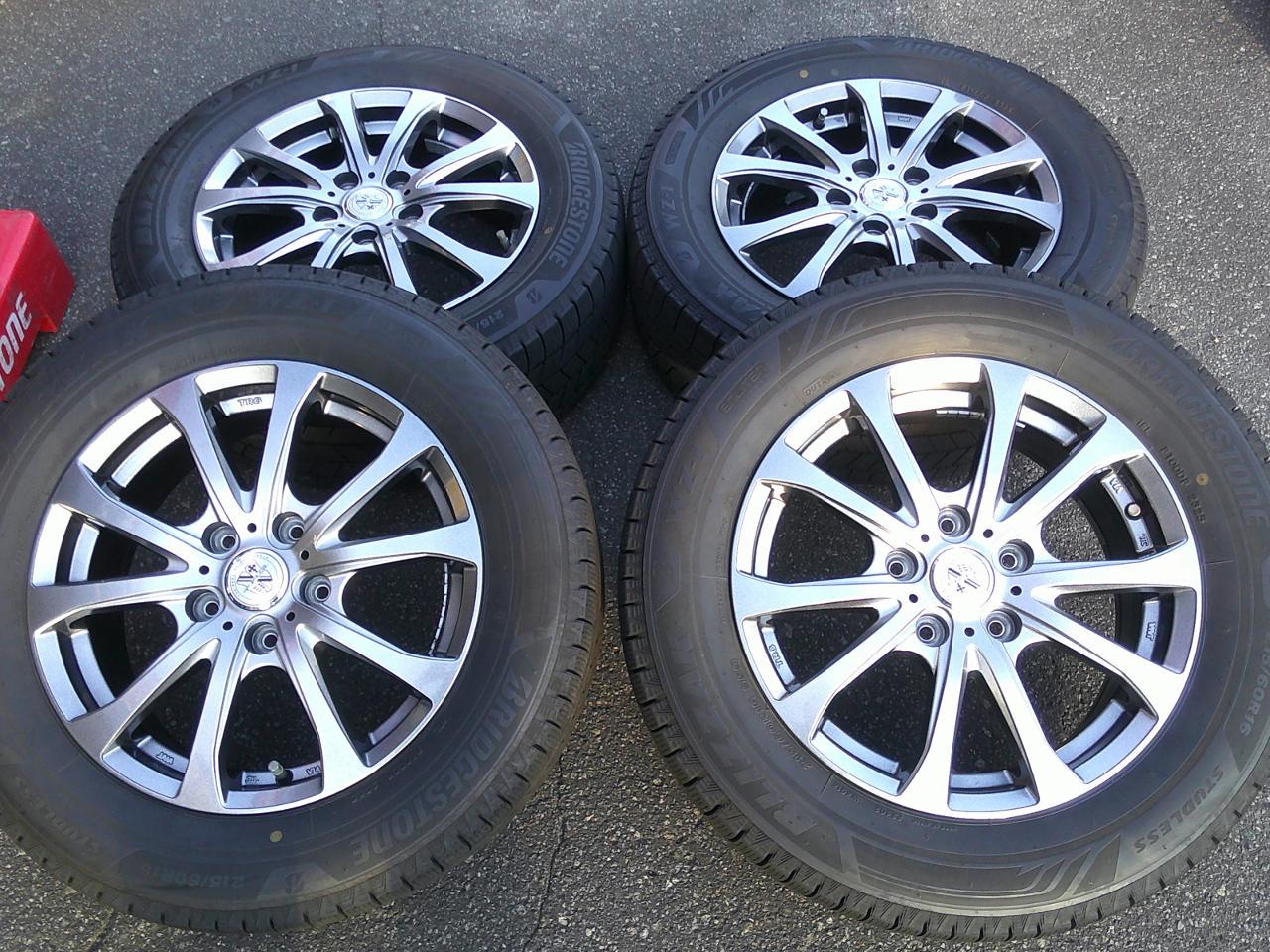 BRIDGESTONE BLIZZAK WZ-1+BIG WAY TRG BAHN