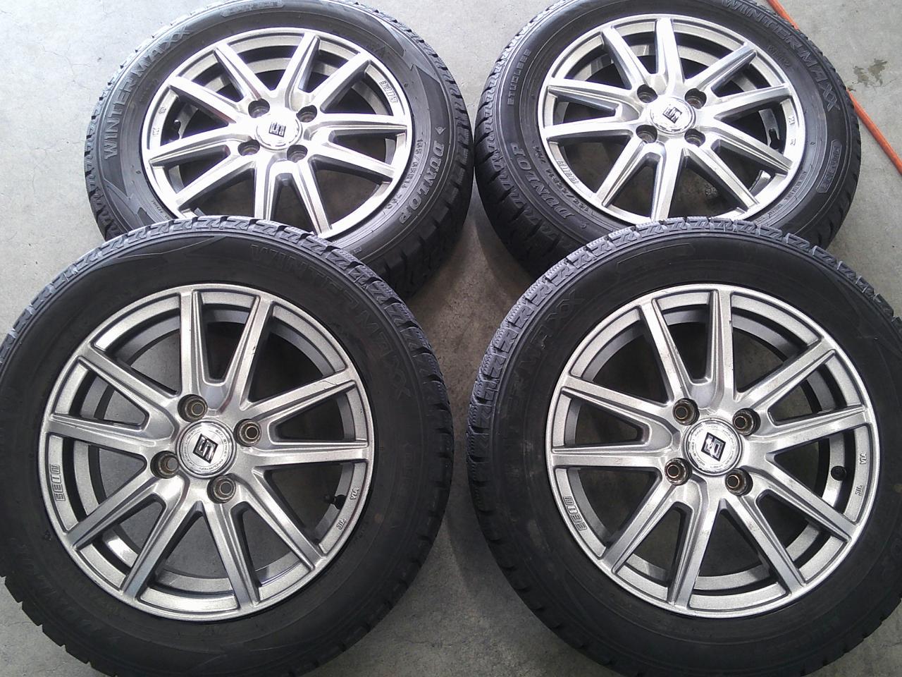 Cheap large release DUNLOP WINTERMAXX WM02 + KYOHO SEIN