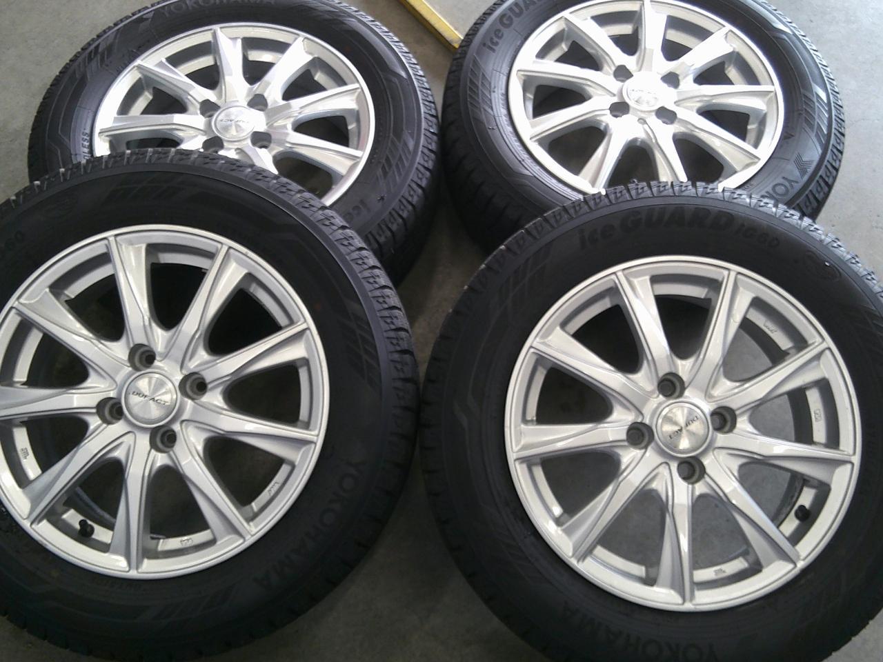 YOKOHAMA iceGUARD iG60 + DUFACT Spoke wheels
