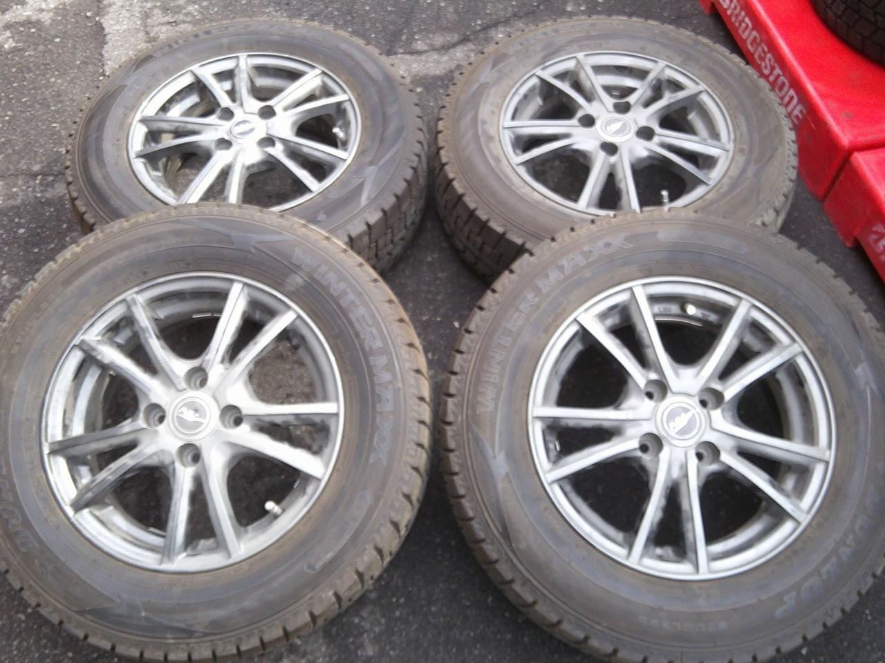 DUNLOP WINTERMAXX WM02+weds NIRVANA