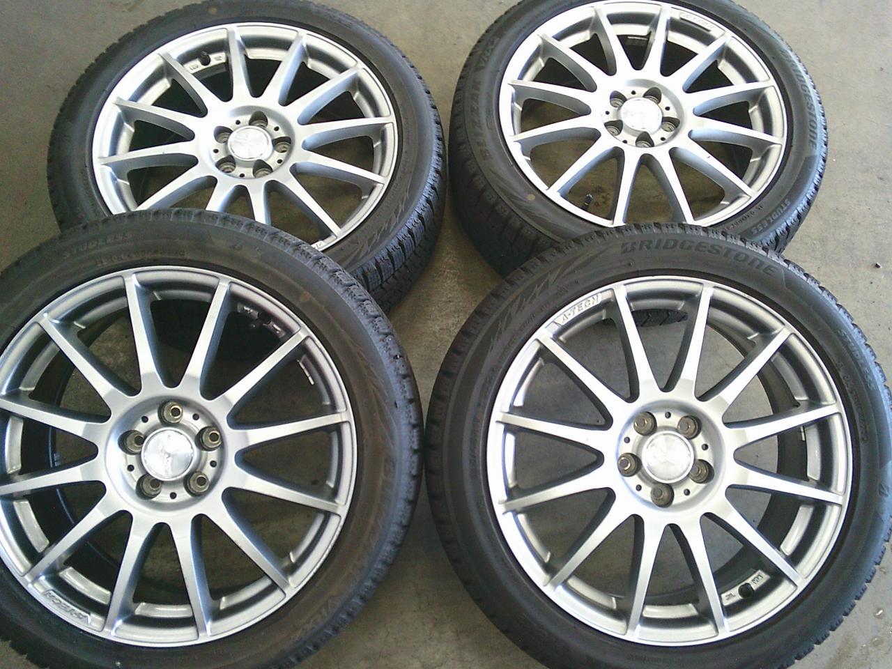 BRIDGESTONE BLIZZAK VRX2 + A-TECH SCHNEIDER CORSAGE