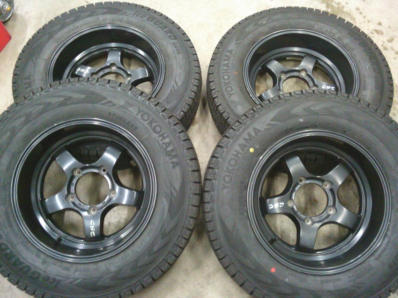 YOKOHAMA iceGUARD G075 + DOALL CST ZERO-1 HYPER S