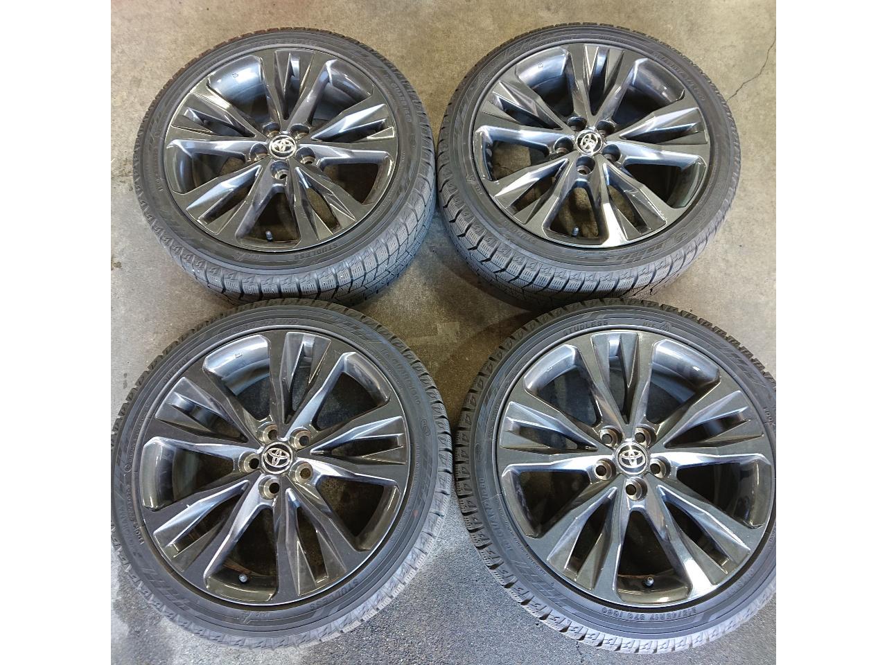 YOKOHAMA iceGUARD iG60 + Toyota Corolla WxB original wheels