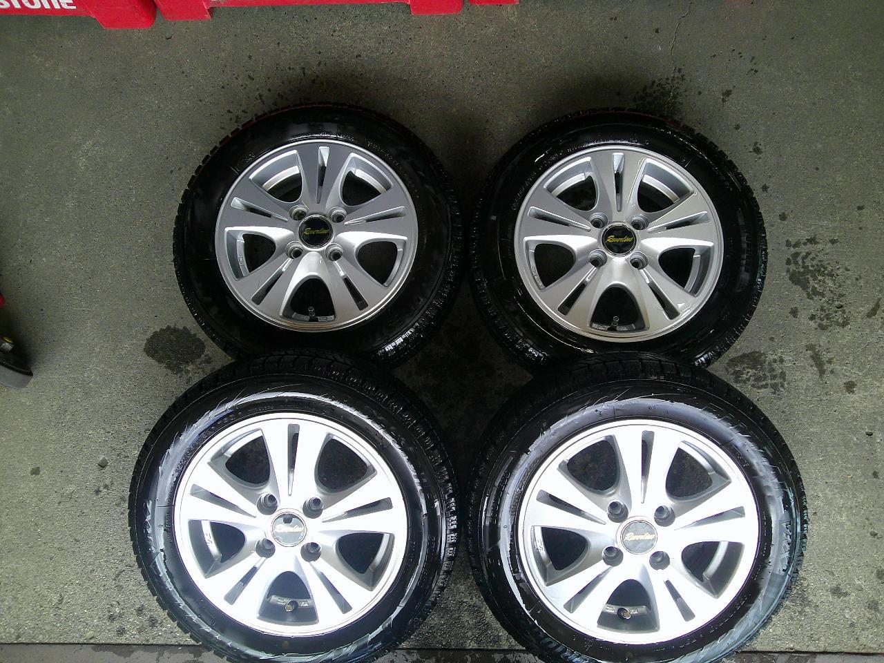B warehouse BRIDGESTONE BLIZZAK VRX2 + REVERLINE Five twin-spoke