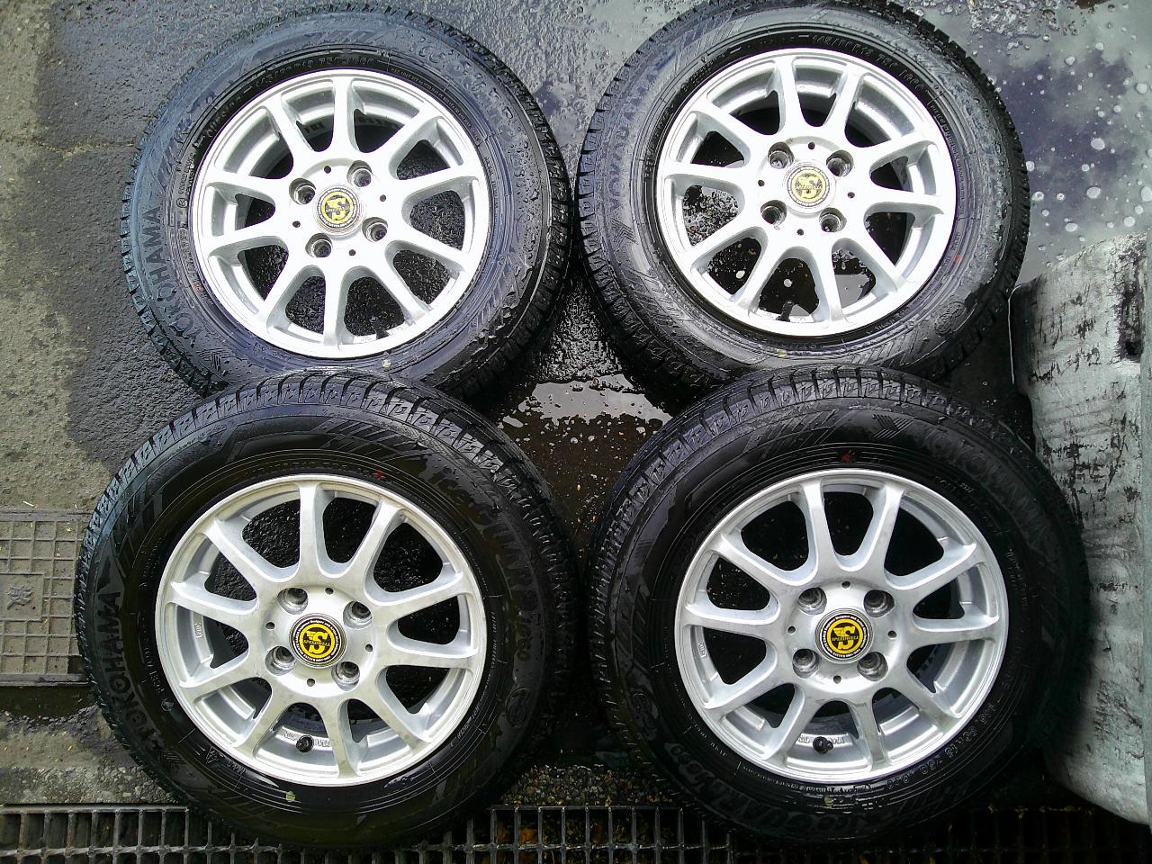 B warehouse YOKOHAMA iceGUARD iG60 + SPEEDWELL Spoke wheels