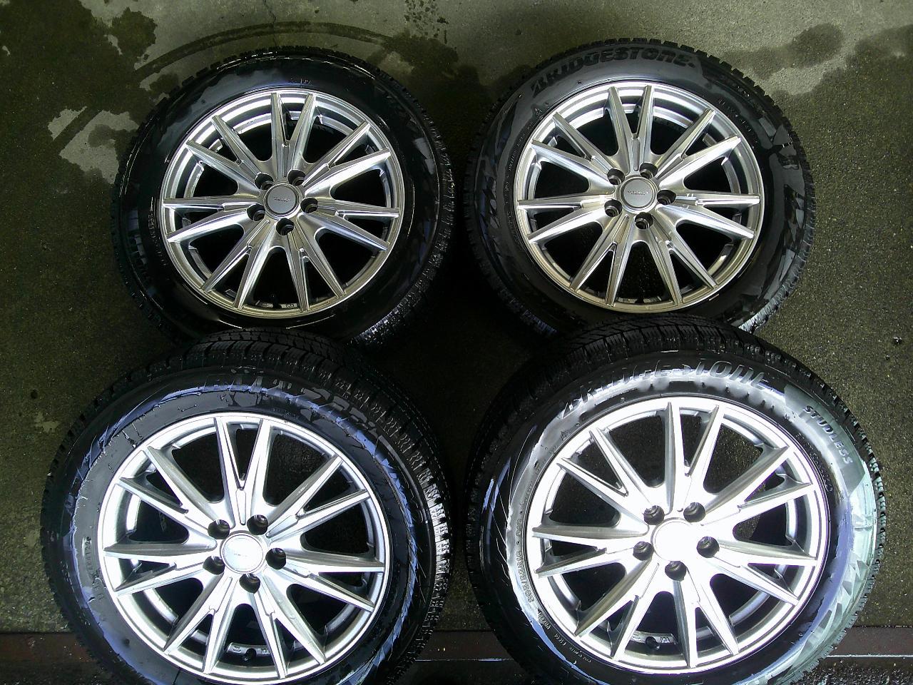 BRIDGESTONE BLIZZAK VRX2 + weds VELVA KEVIN