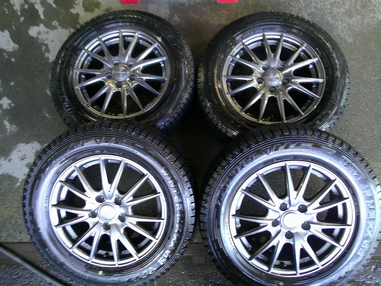 DUNLOP WINTERMAXX WM03 + weds VELVA SPORT
