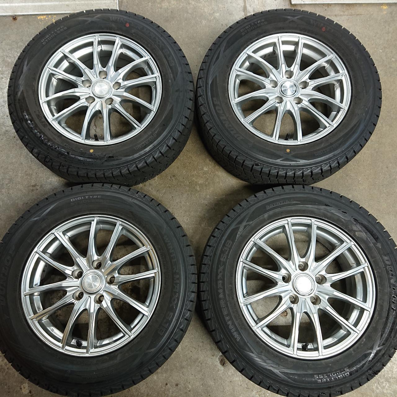 DUNLOP WINTERMAXX SJ8 + + AUTOBACS SEVEN LEBEN SS6