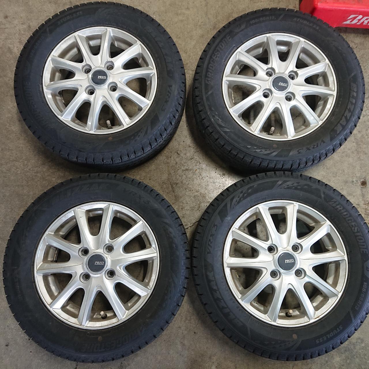 BRIDGESTONE BLIZZAK VRX3 + PREO L5