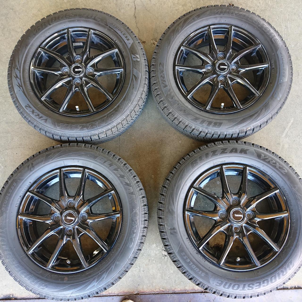 BRIDGESTONE BLIZZAK VRX2 + HOT STUFF G.speed G-02