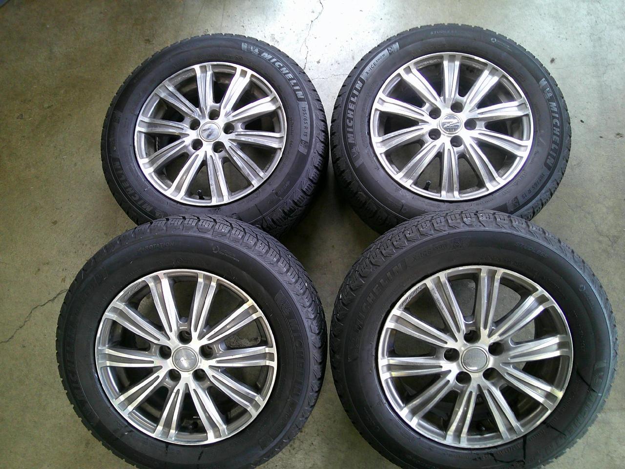 MICHELIN X-ICE SNOW + KYOHO SMACK SPARROW