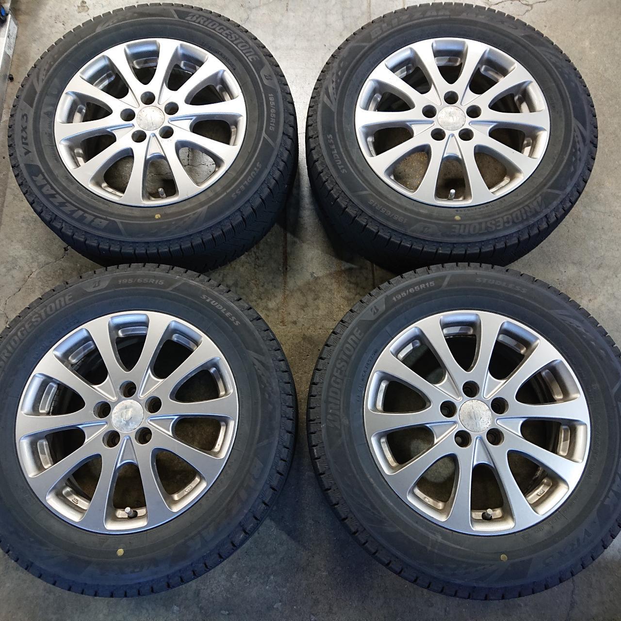 warehouse BRIDGESTONE BLIZZAK VRX3 + IC Spoke wheels