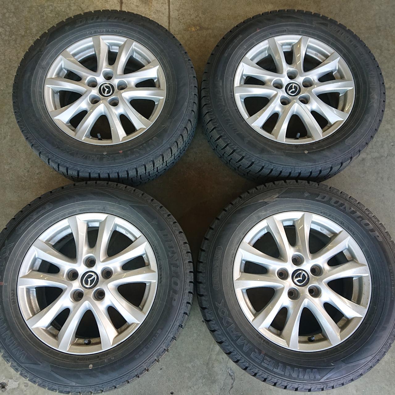 DUNLOP WINTERMAXX WM02 + Mazda Acceleration original wheel