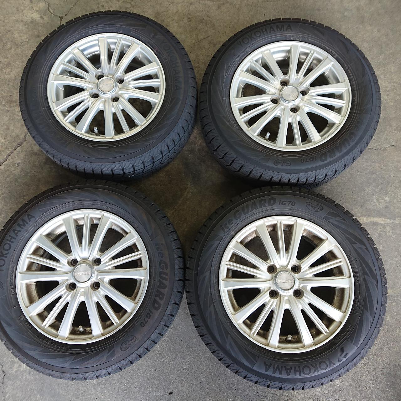 YOKOHAMA iceGUARD iG70 + SPORT VENAD Spoke wheels