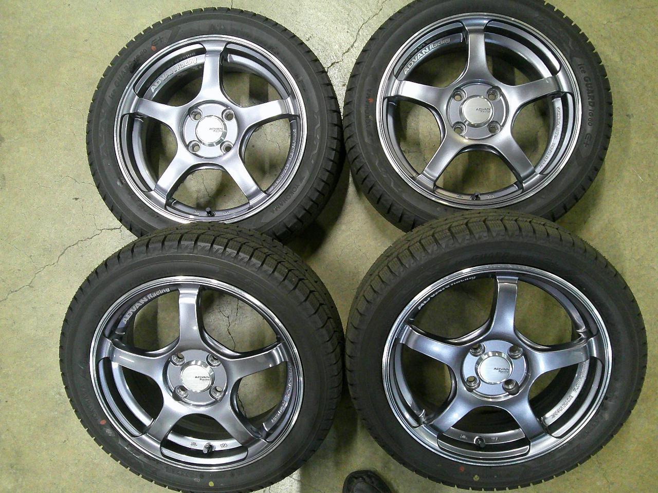 YOKOHAMA iceGUARD iG80 + YOKOHAMA ADVAN Racing TC 4