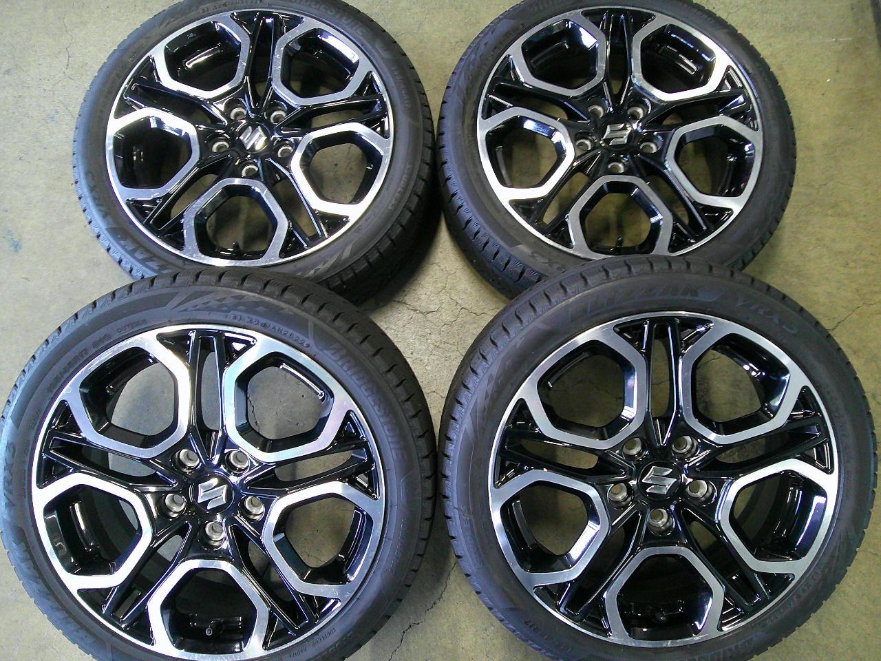 BRIDGESTONE BLIZZAK VRX3 + SUZUKI Swift Sports original wheel