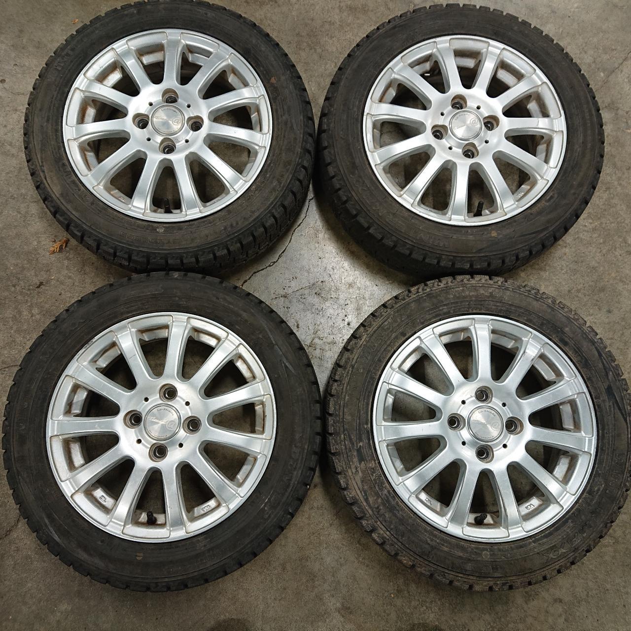DUNLOP WINTERMAX WM02 + ABE SHOKAI LA STRADA TIRADO