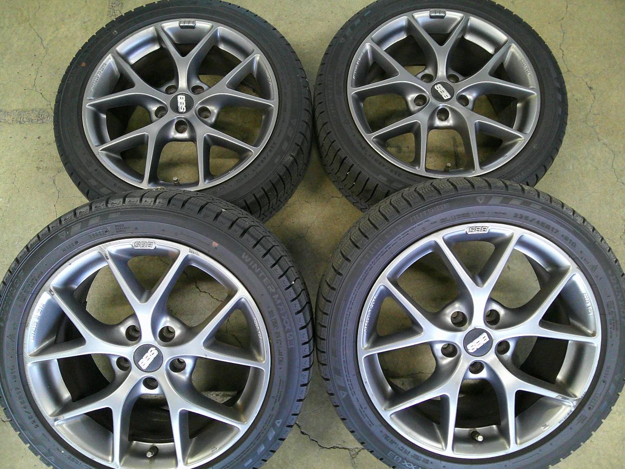 DUNLOP WINTERMAXX WM03 + BBS GERMANY SR005