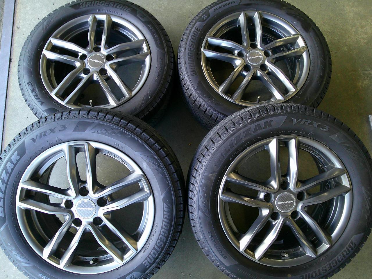 BRIDGESTONE BLIZZAK VRX3 + Lehrmeister EUROTECH GAYA5