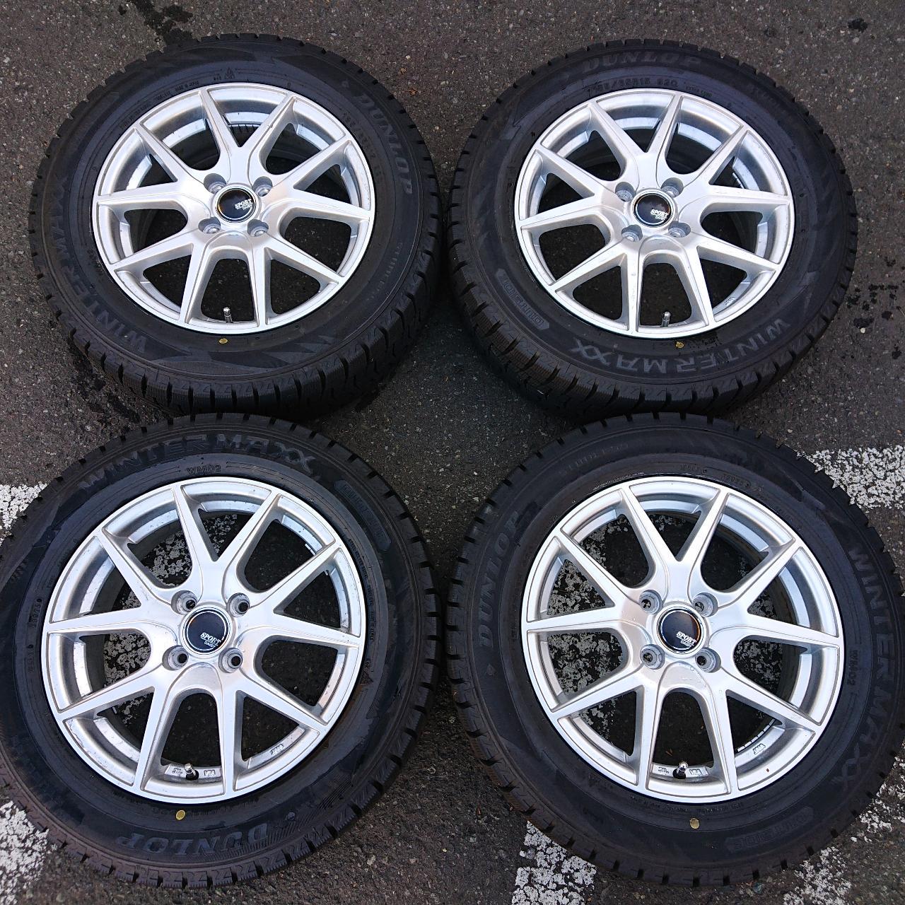 DUNLOP WINTERMAXX WM02 + SPORT DAISY